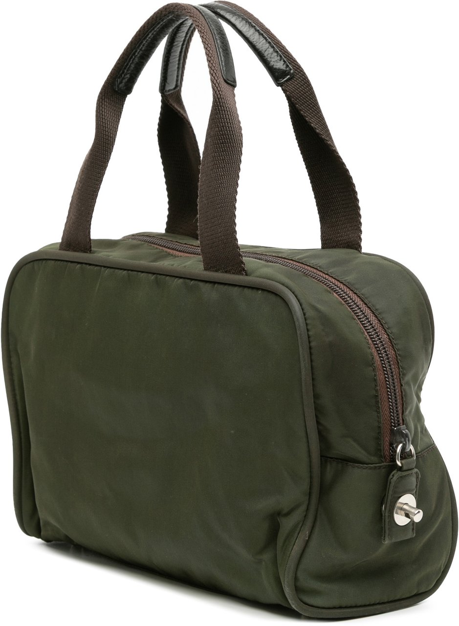 Prada Tessuto Handbag Groen