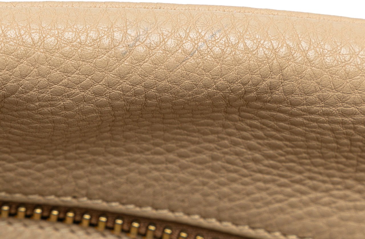 Prada Vitello Daino Shoulder Bag Wit