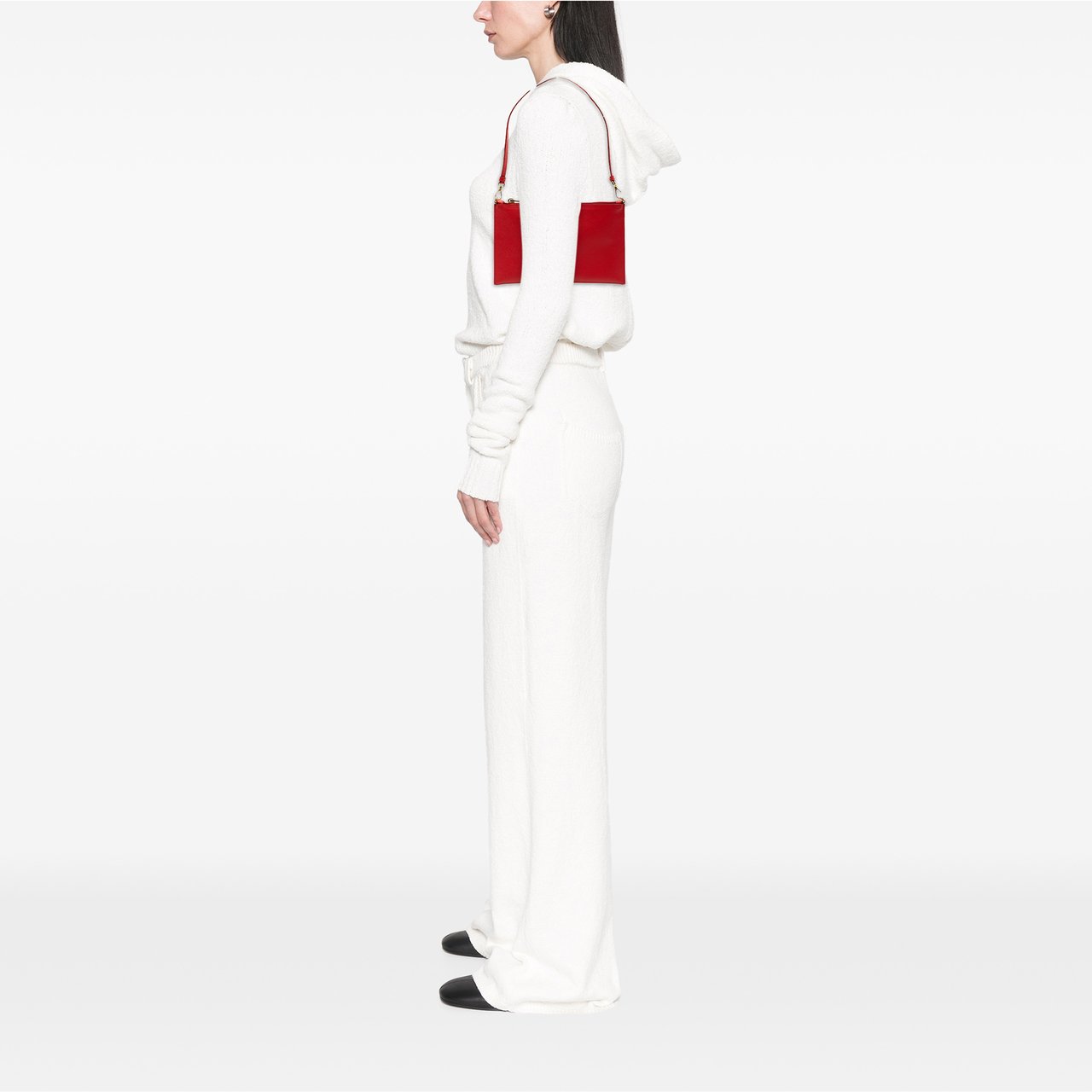 Prada Saffiano Shoulder Bag Rood