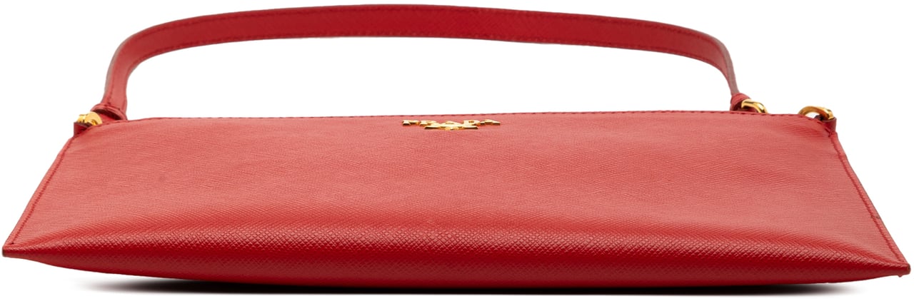 Prada Saffiano Shoulder Bag Rood