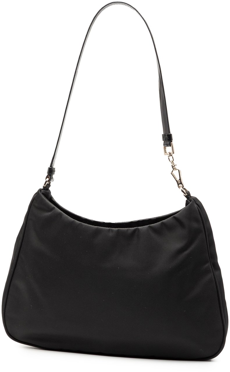 Prada Tessuto Cleo Shoulder Bag Zwart
