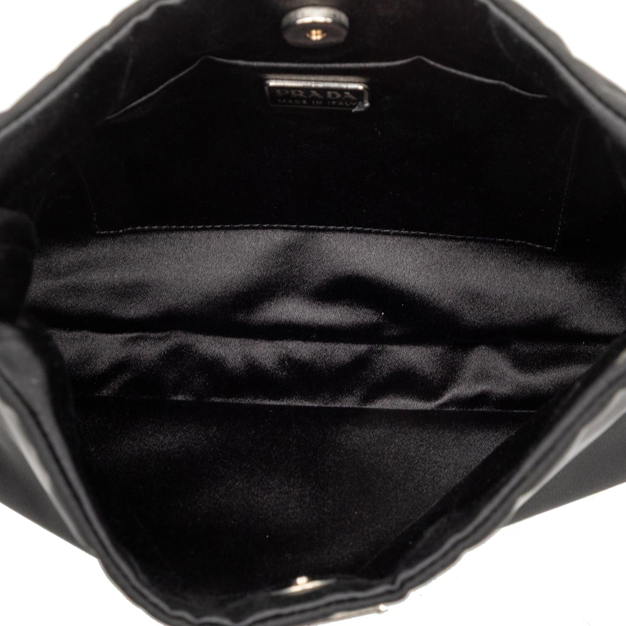 Prada Tessuto Cleo Shoulder Bag Zwart