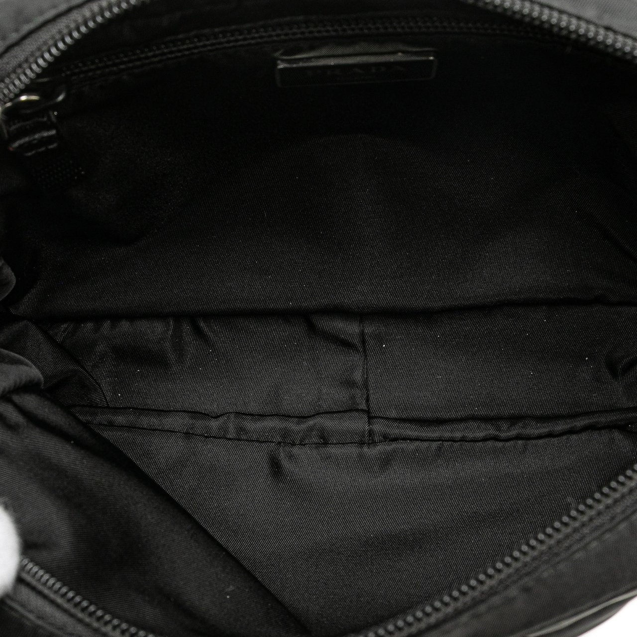 Prada Tessuto Belt Bag Zwart