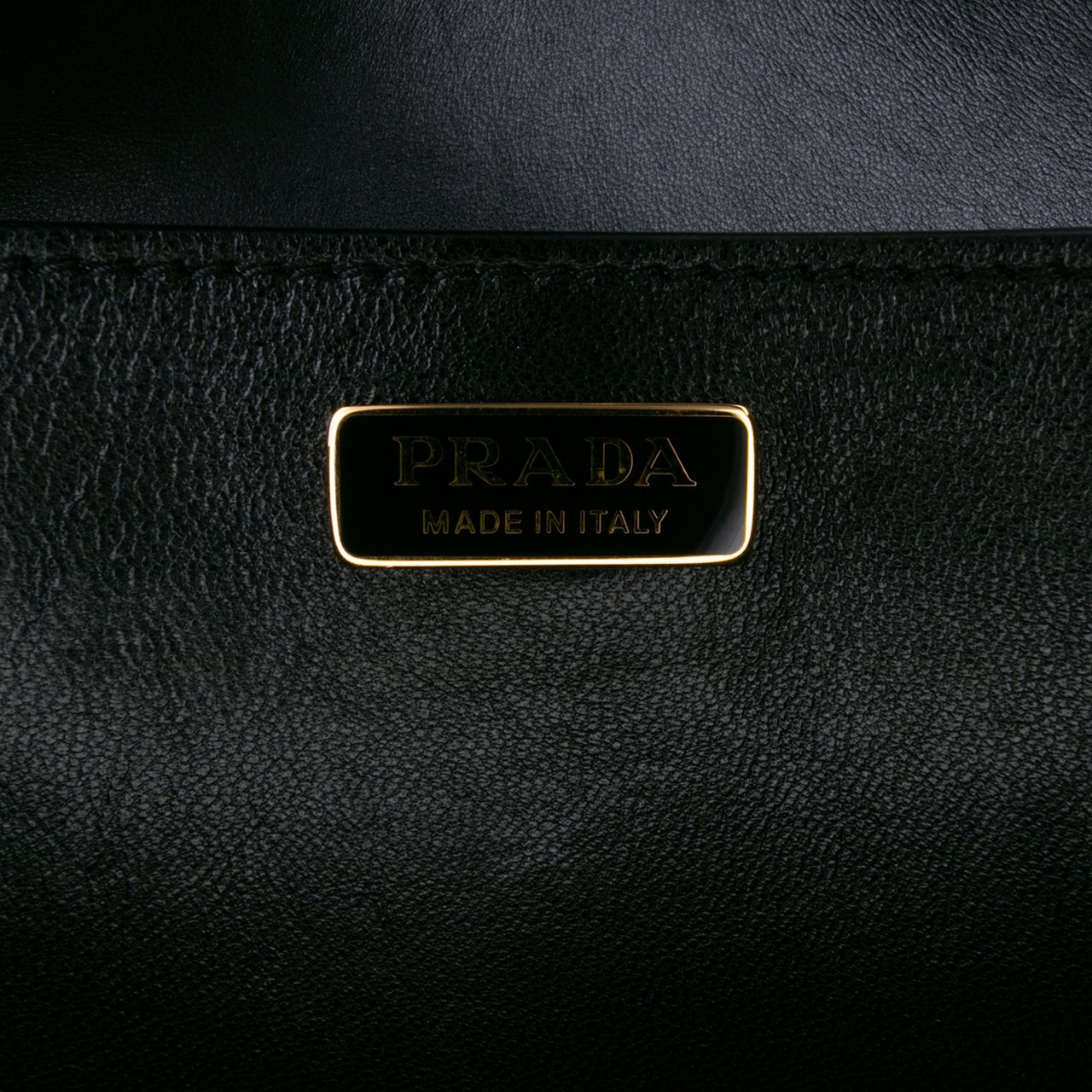 Prada City Calf Trimmed Velvet Leopard Print Cahier Crossbody Geel