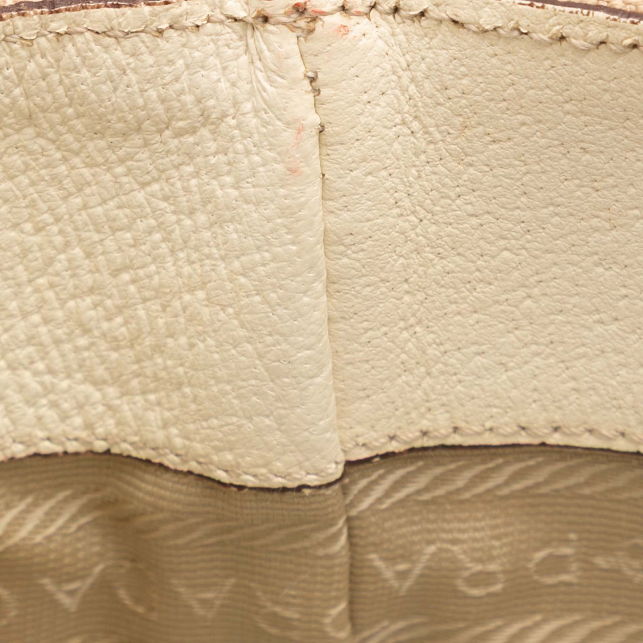 Prada Cinghiale Trimmed Canvas Canapa Tote Bruin