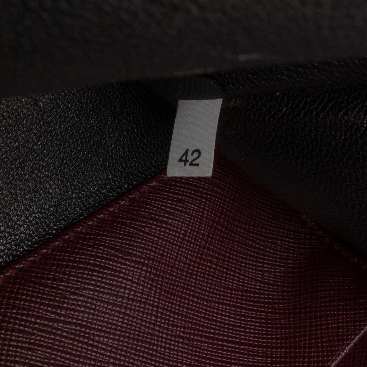 Prada Saffiano Lux Zip Clutch Rood