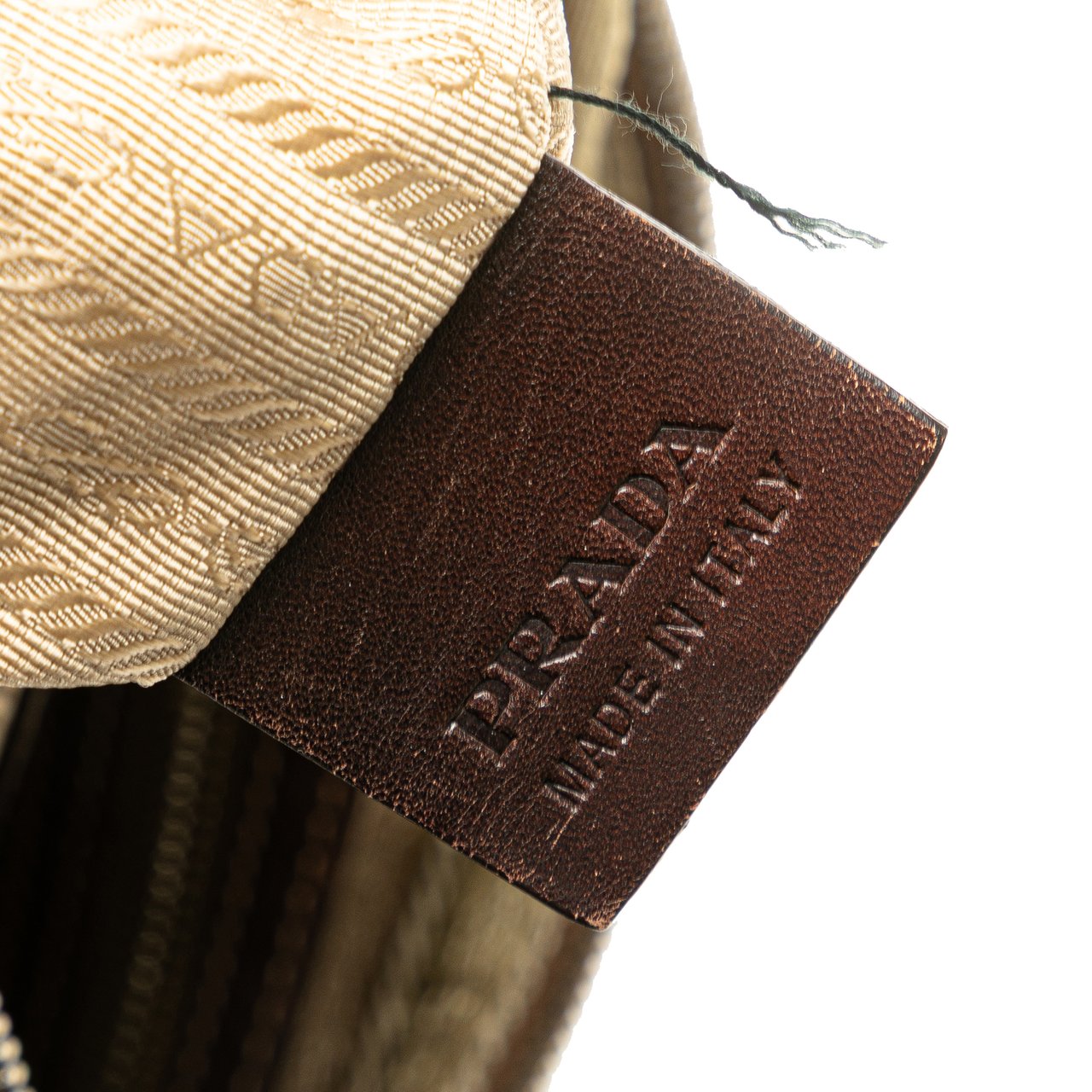 Prada Canvas Canapa Logo Crossbody Bruin