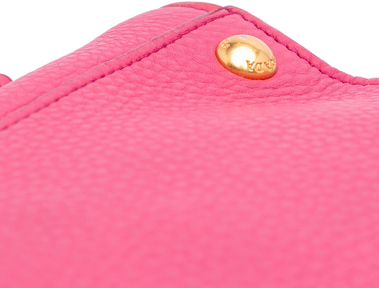 Prada Vitello Phenix Shopping Tote Roze