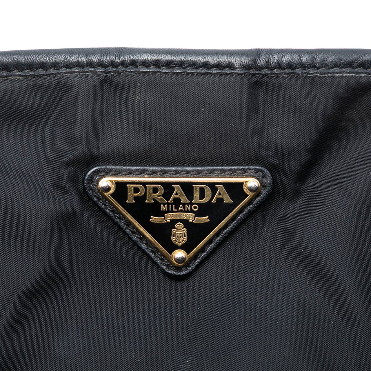 Prada Tessuto Satchel Zwart