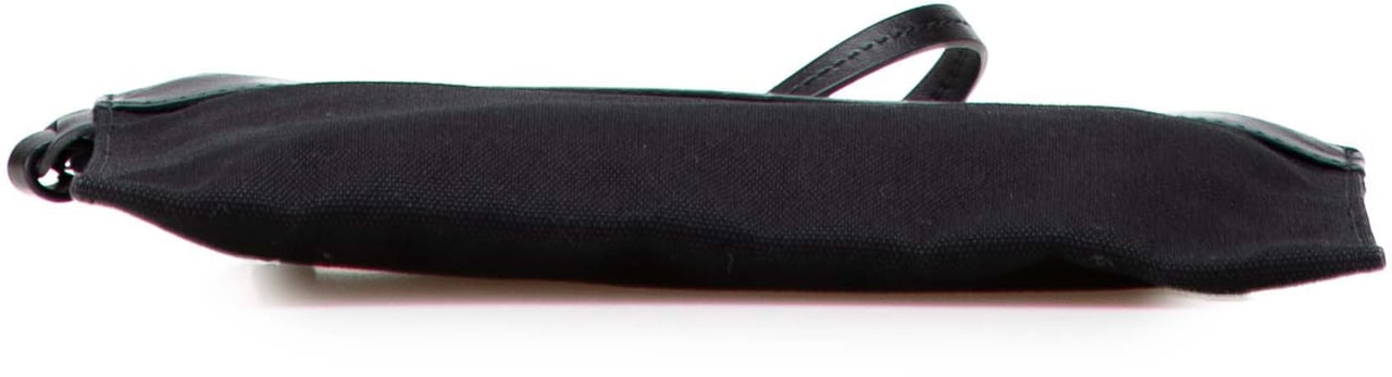Prada Canvas Canapa Clutch Zwart