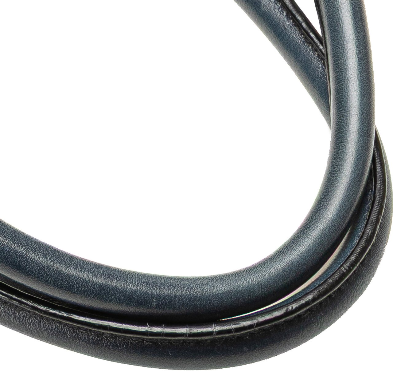 Prada Vitello Daino Open Convertible Tote Blauw