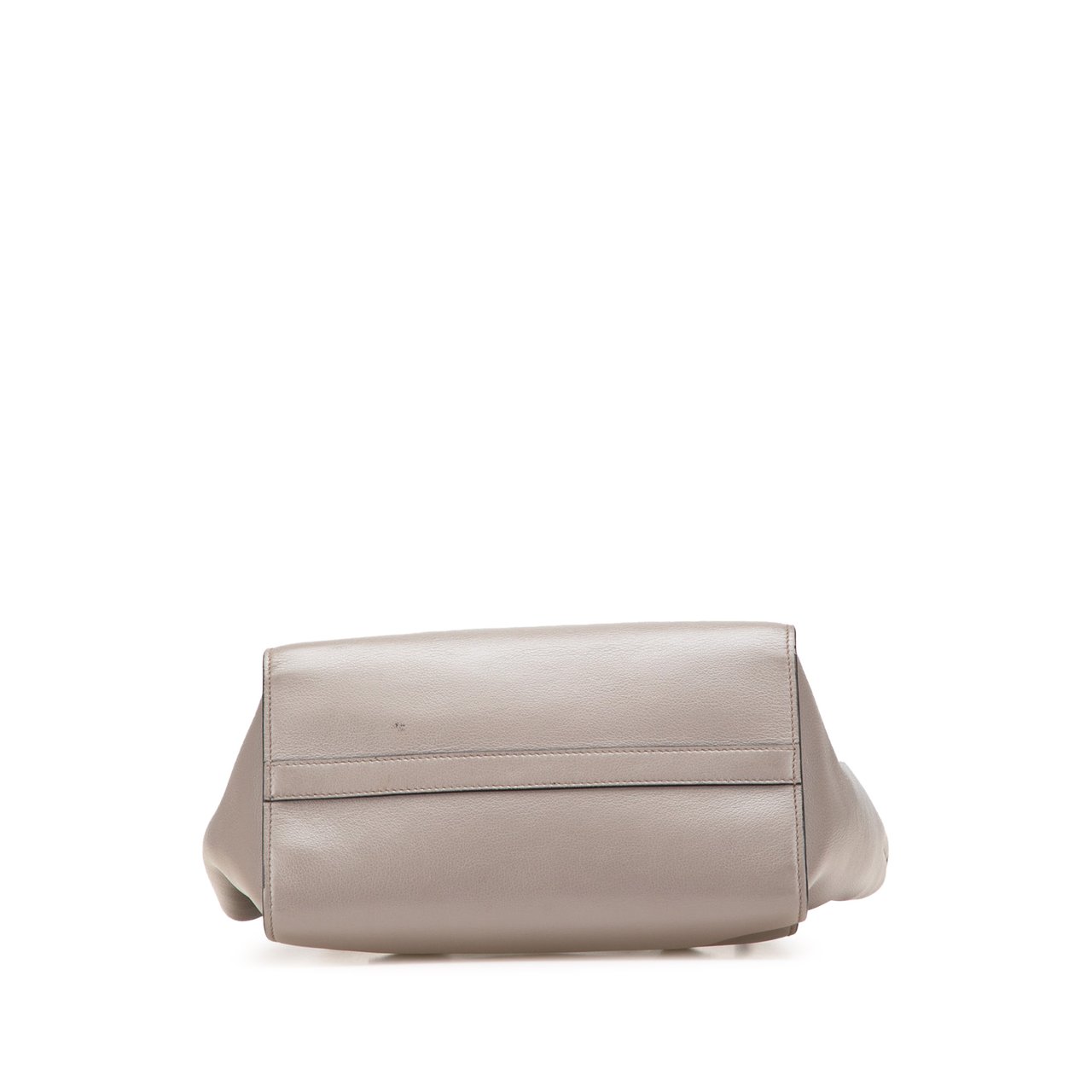 Prada Glace Calf Satchel Grijs
