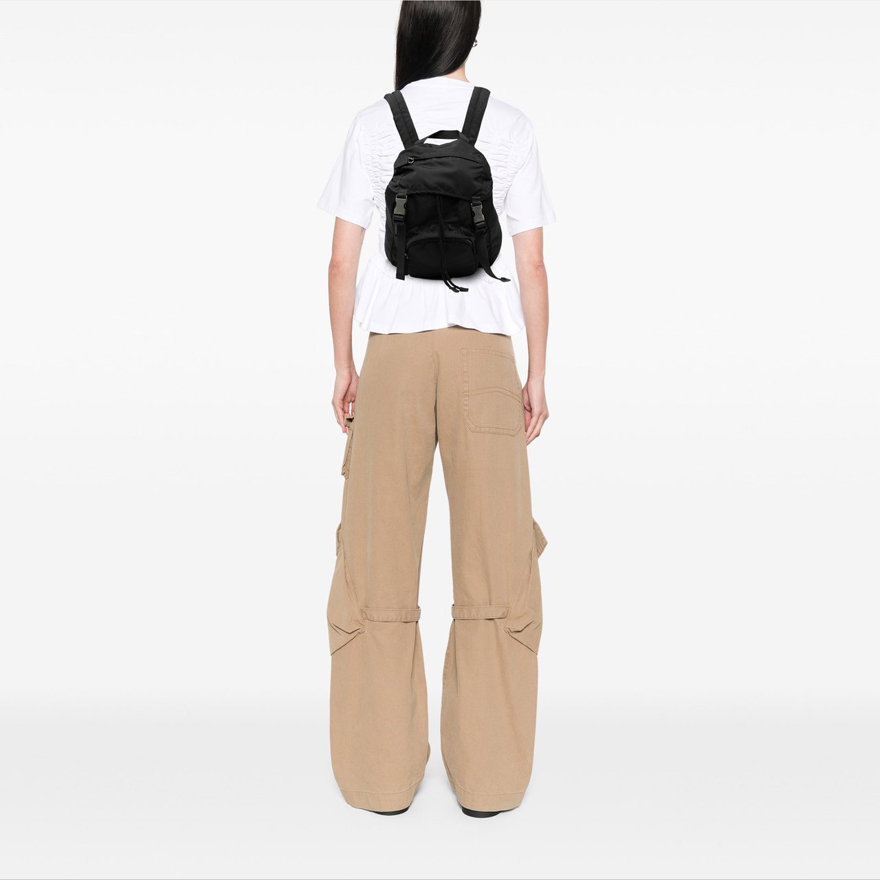 Prada Tessuto Montagna Backpack Zwart