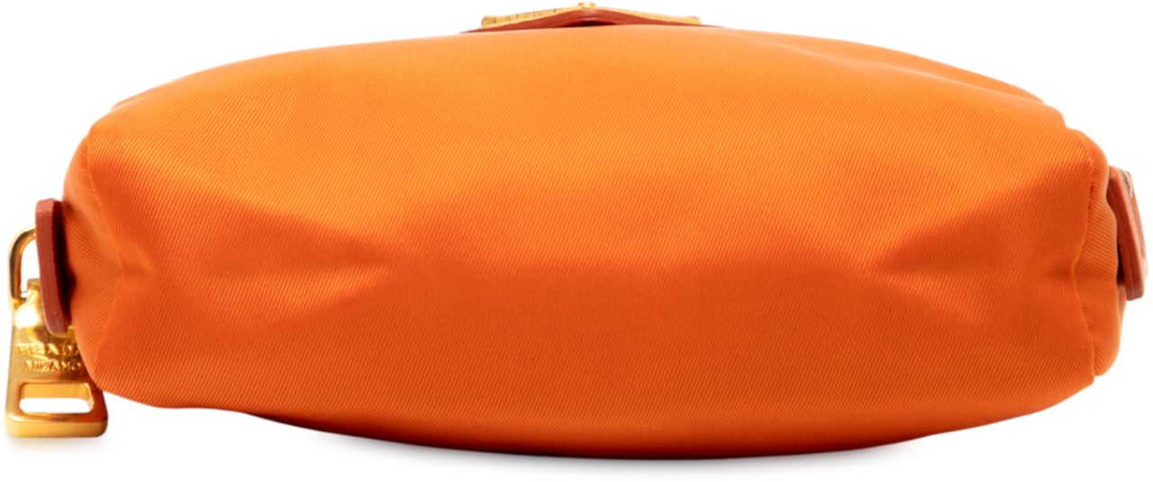 Prada Tessuto Cosmetic Pouch Oranje