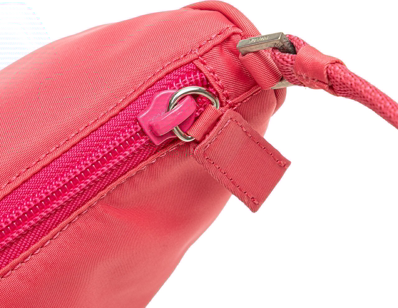 Prada Tessuto Shoulder Bag Roze