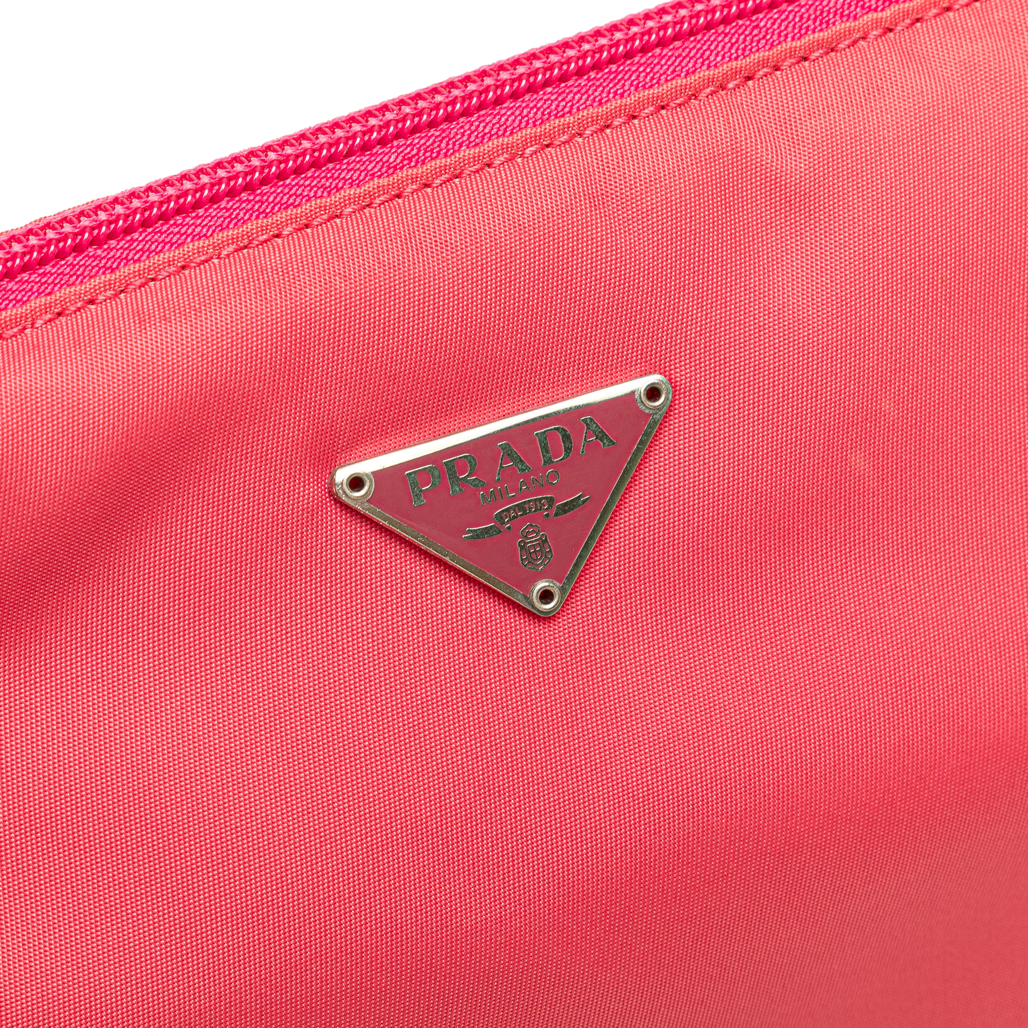 Prada Tessuto Shoulder Bag Roze