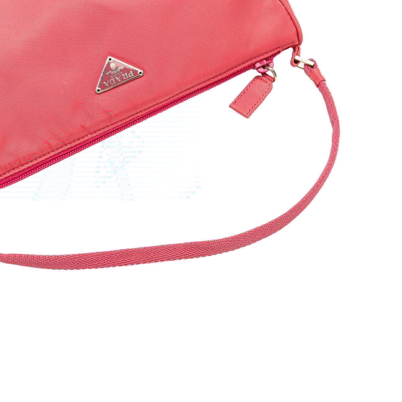Prada Tessuto Shoulder Bag Roze