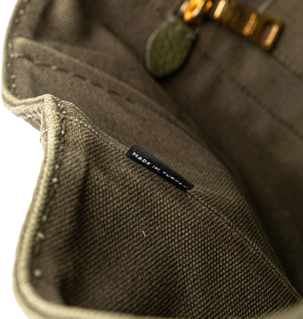 Prada Canvas Canapa Logo Satchel Bruin