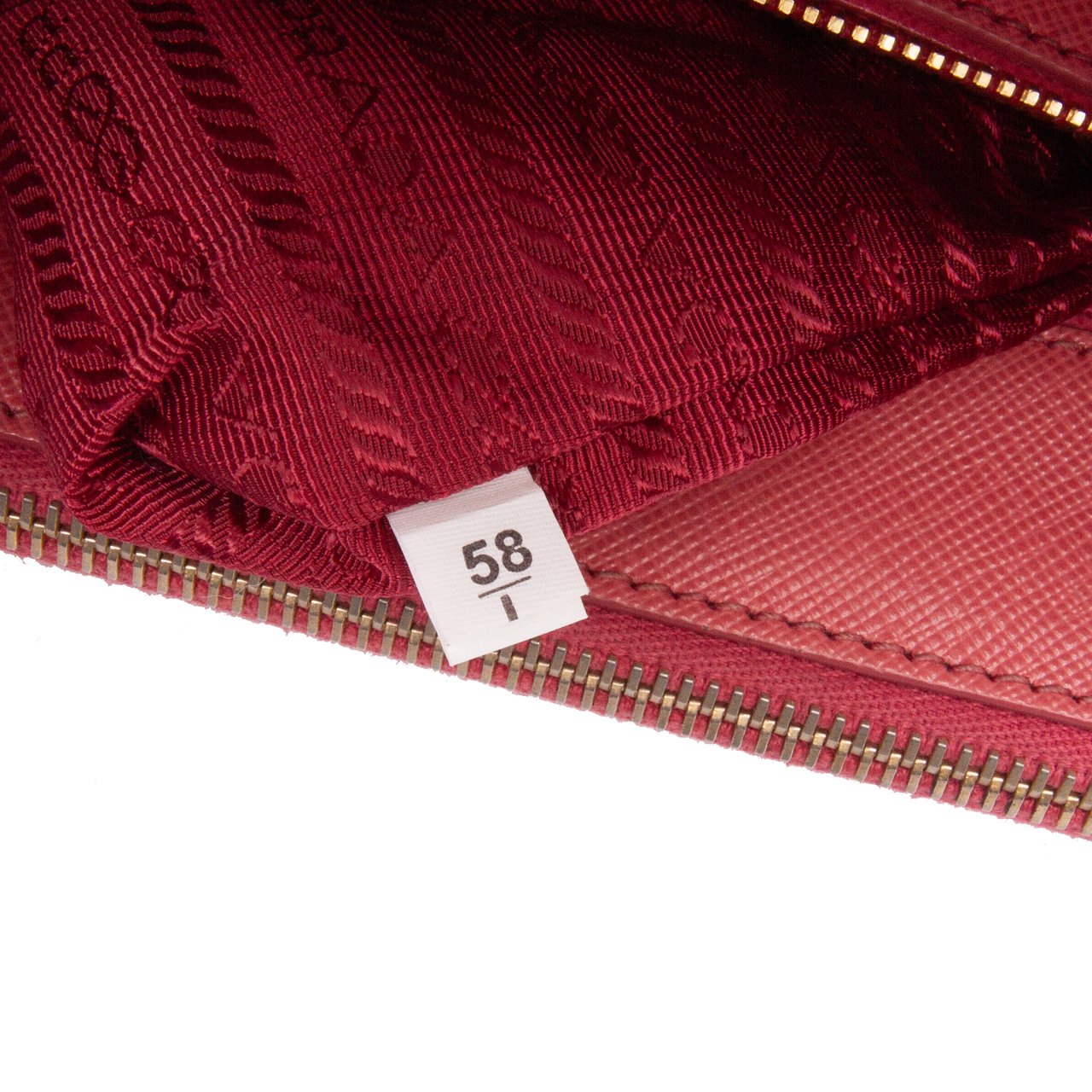 Prada Small Saffiano Lux Galleria Double Zip Satchel Roze