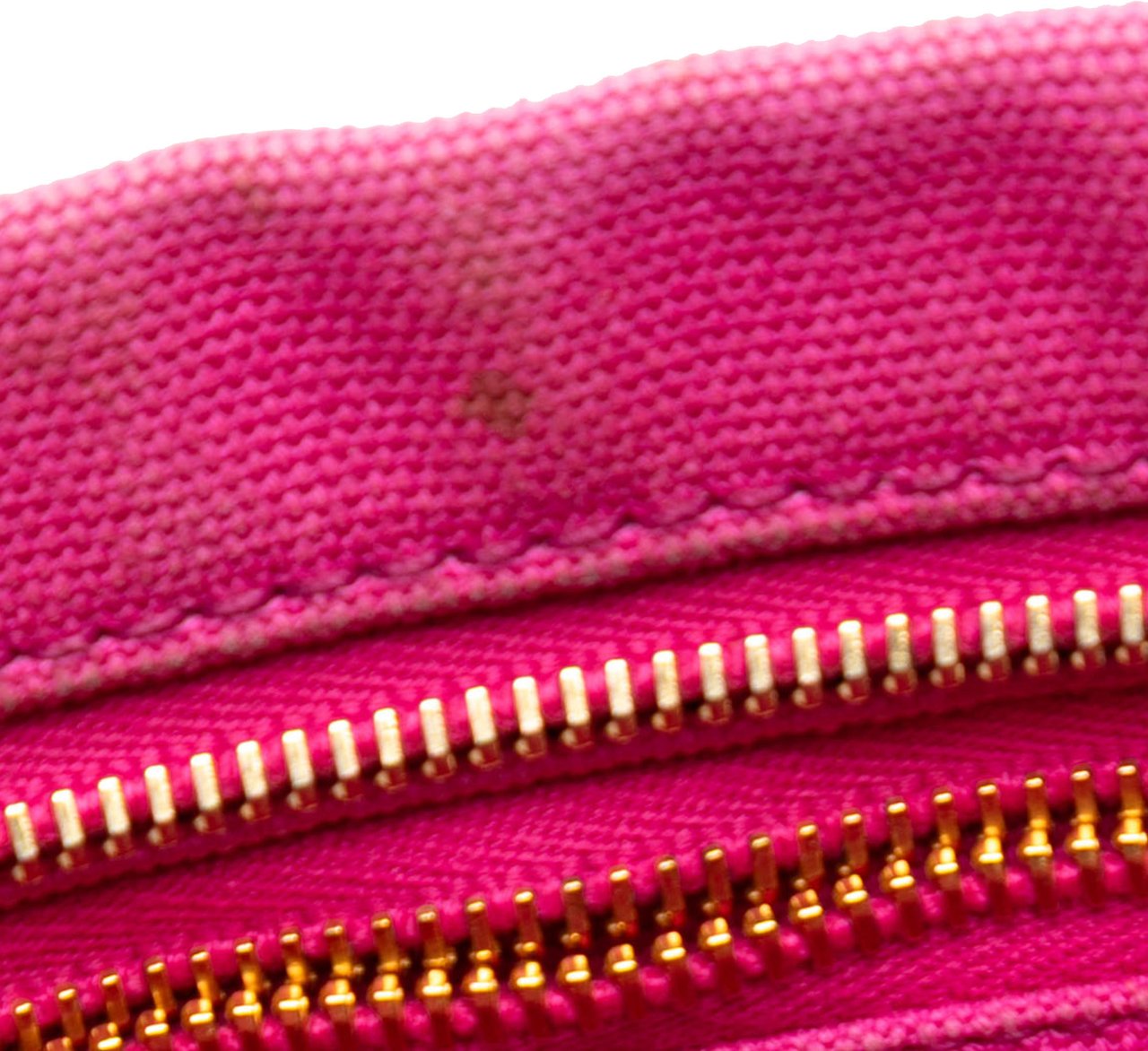Prada Canvas Canapa Studded Vernice Clutch Roze