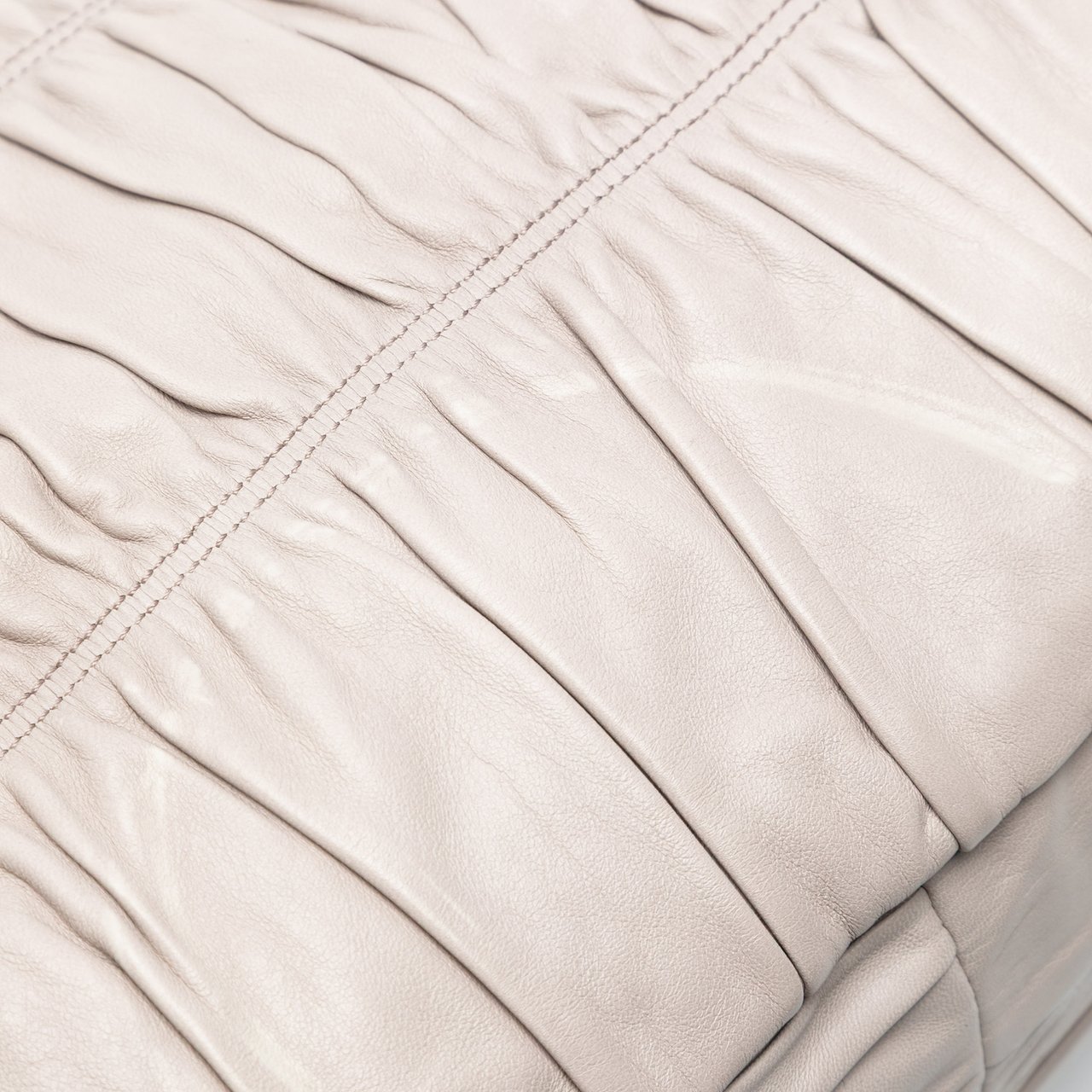 Prada Nappa Gaufre Satchel Bruin