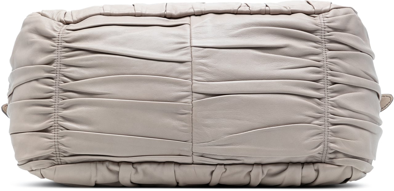 Prada Nappa Gaufre Satchel Bruin