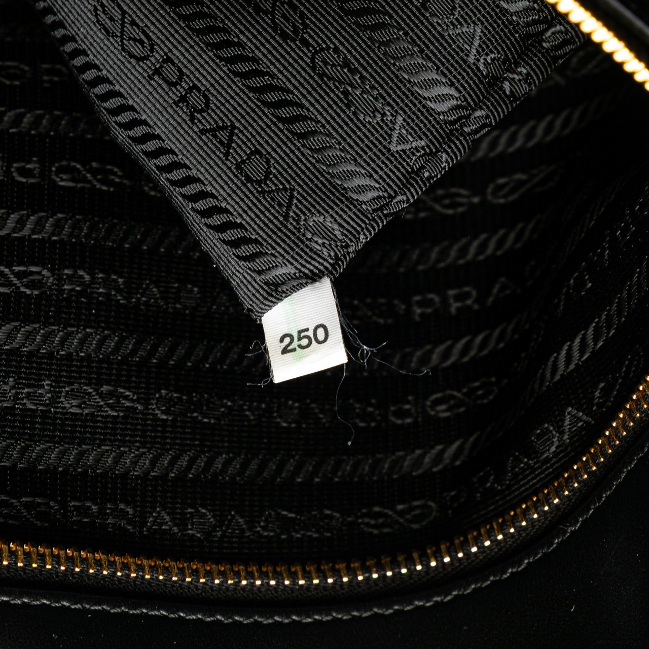 Prada Jacquard Triangolo Symbole Shopping Tote Groen