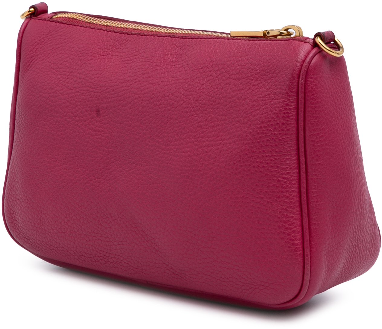 Prada Vitello Daino Shoulder Bag Roze