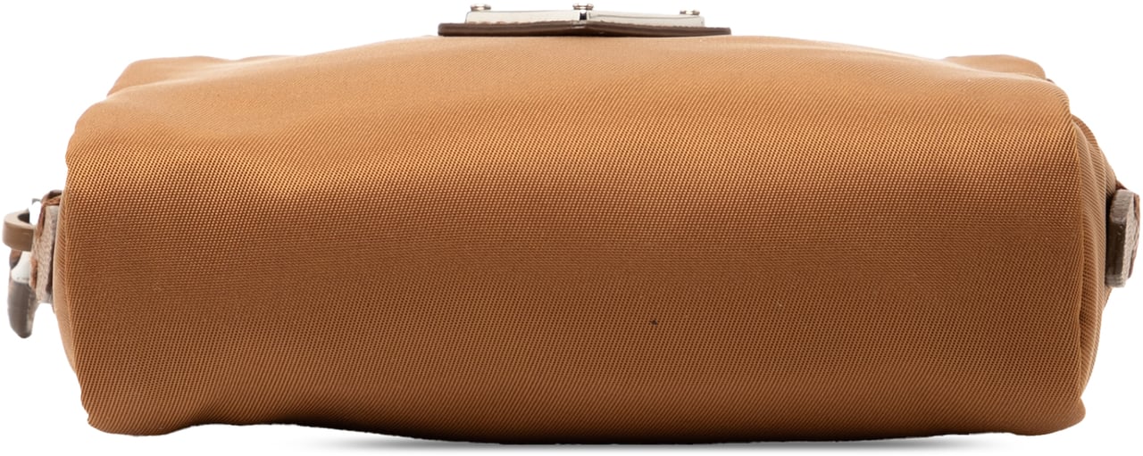 Prada Micro Re-Nylon Pouch Bruin