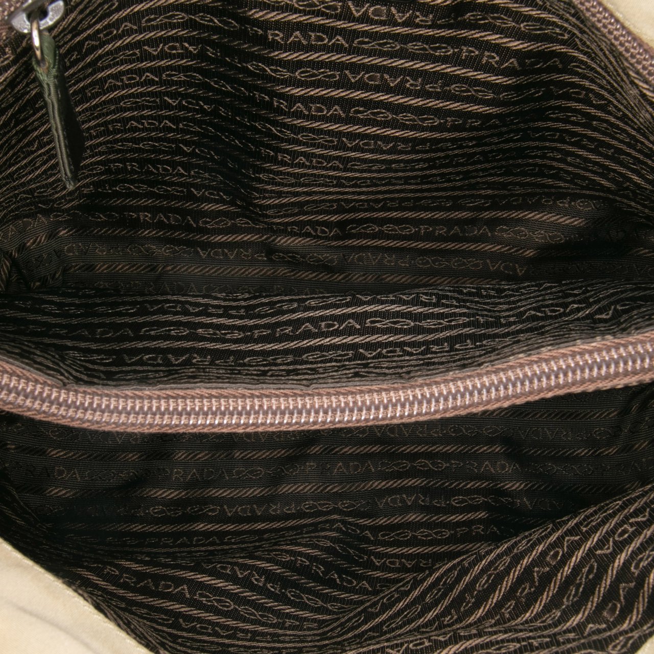 Prada Tessuto Tote Bruin