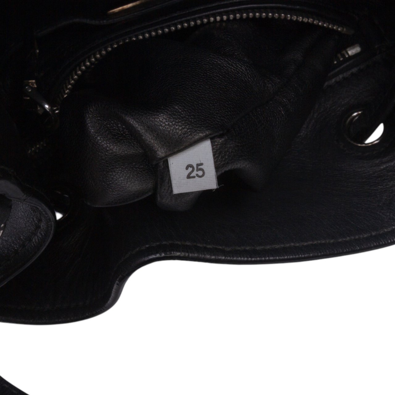 Prada City Calf Drawstring Bucket Bag Zwart