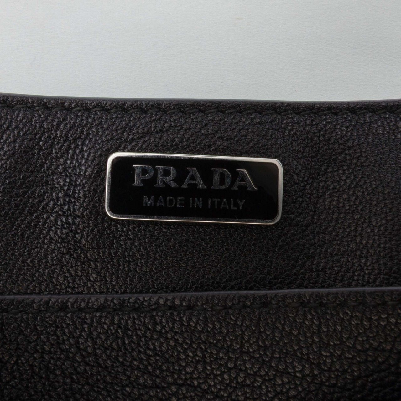 Prada City Calf Studded Folk Cahier Crossbody Wit