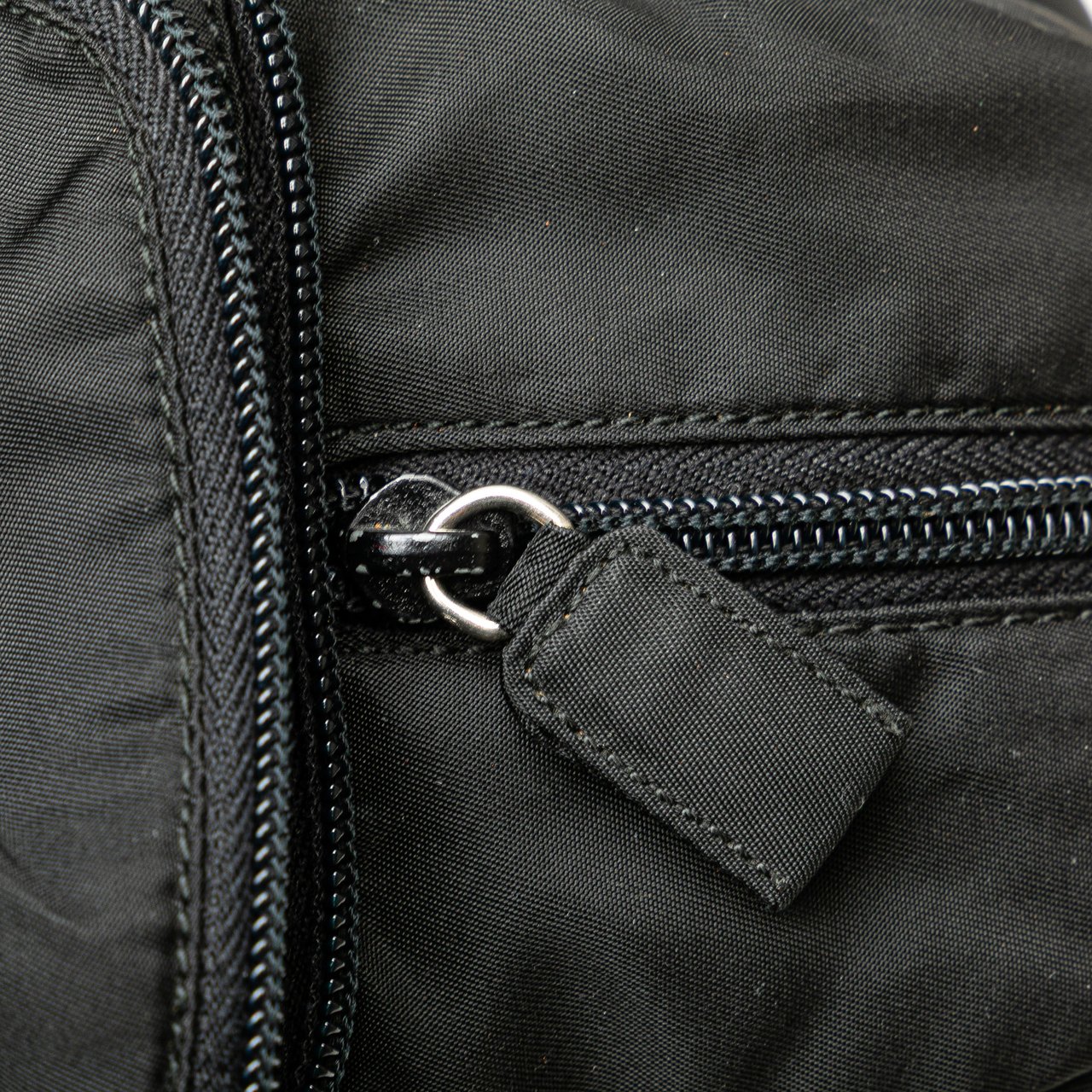 Prada Mini Tessuto Backpack Zwart