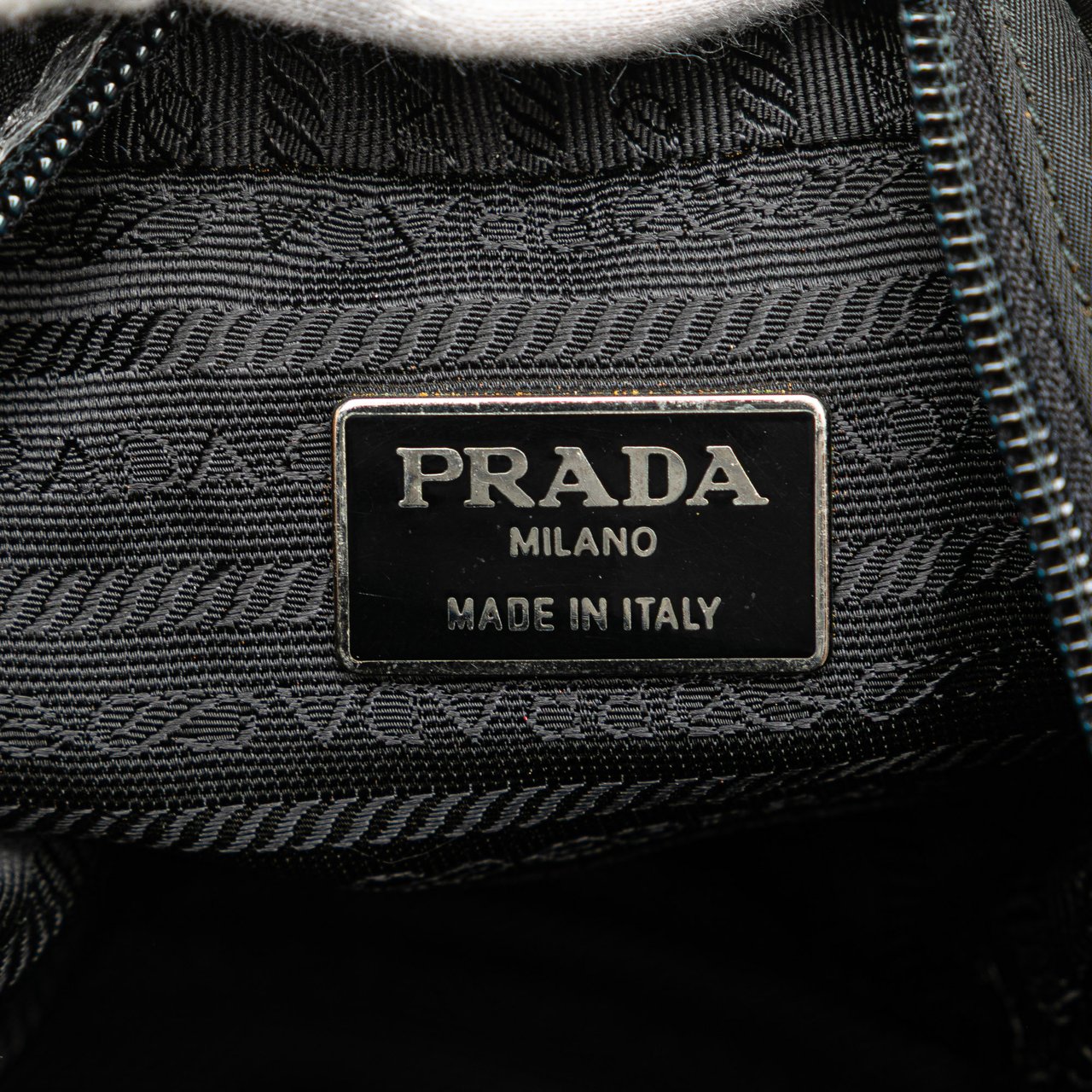 Prada Mini Tessuto Backpack Zwart