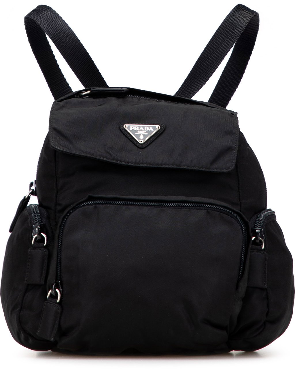 Prada Mini Tessuto Backpack Zwart