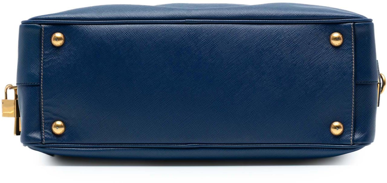 Prada Saffiano Lux Handbag Blauw