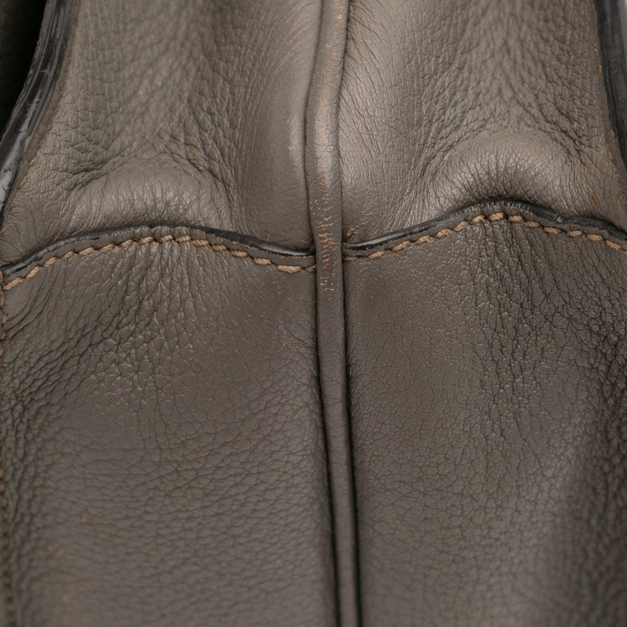 Prada Vitello Daino Flap Crossbody Bruin