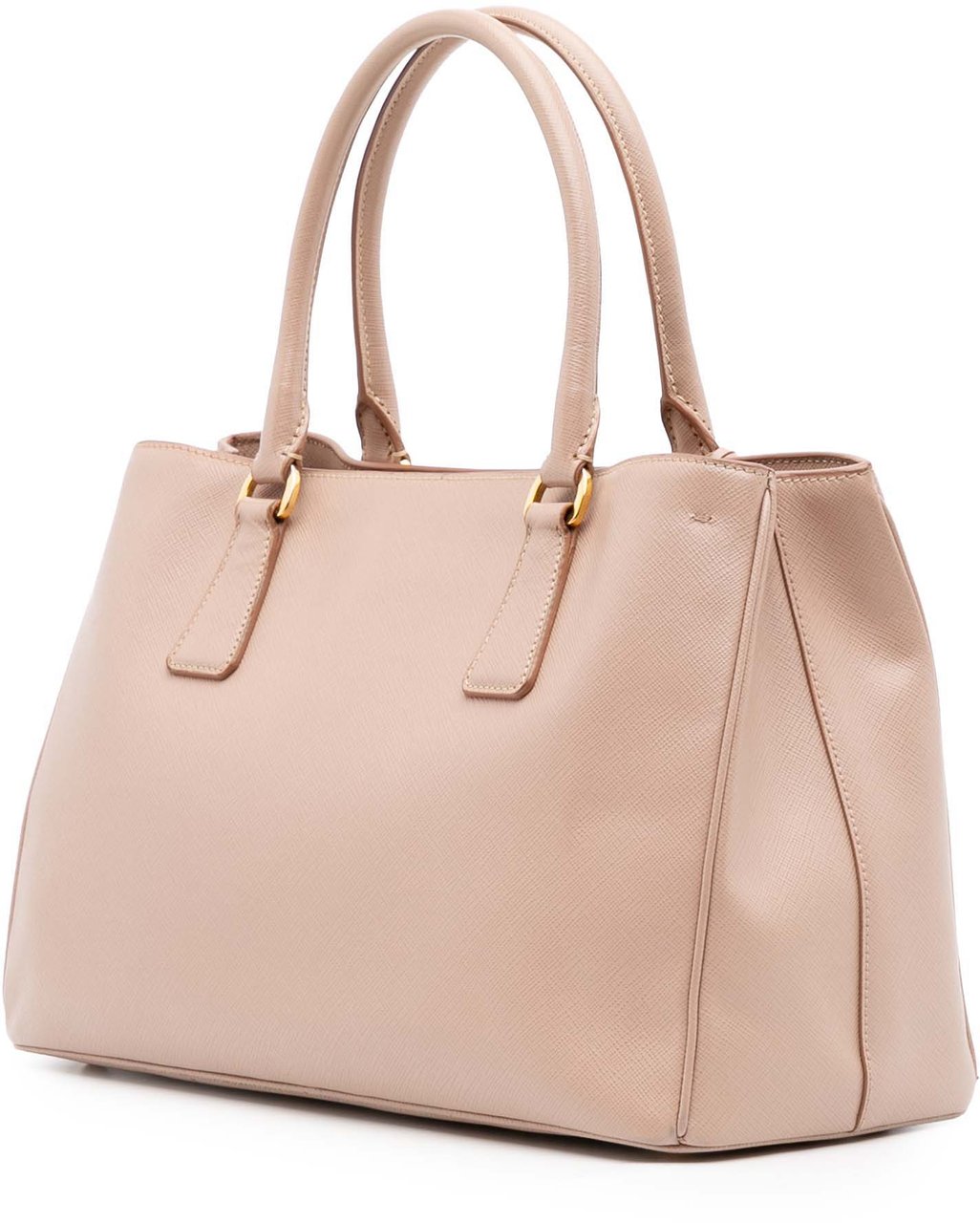 Prada Small Saffiano Lux Galleria Satchel Roze