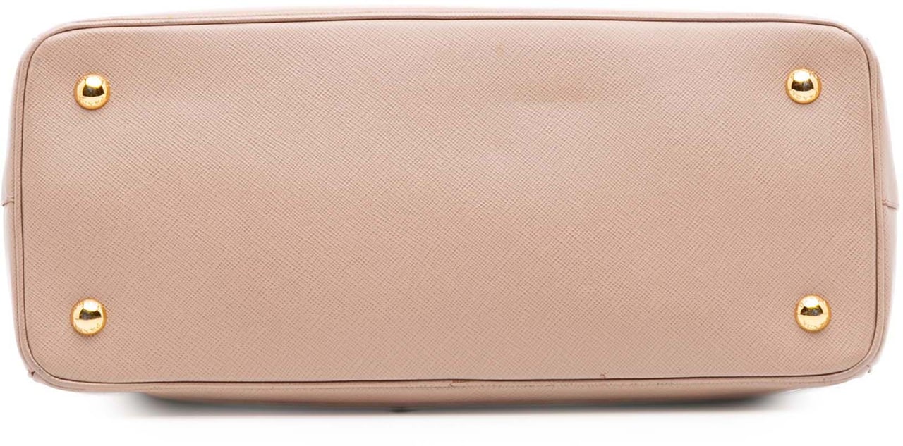 Prada Small Saffiano Lux Galleria Satchel Roze