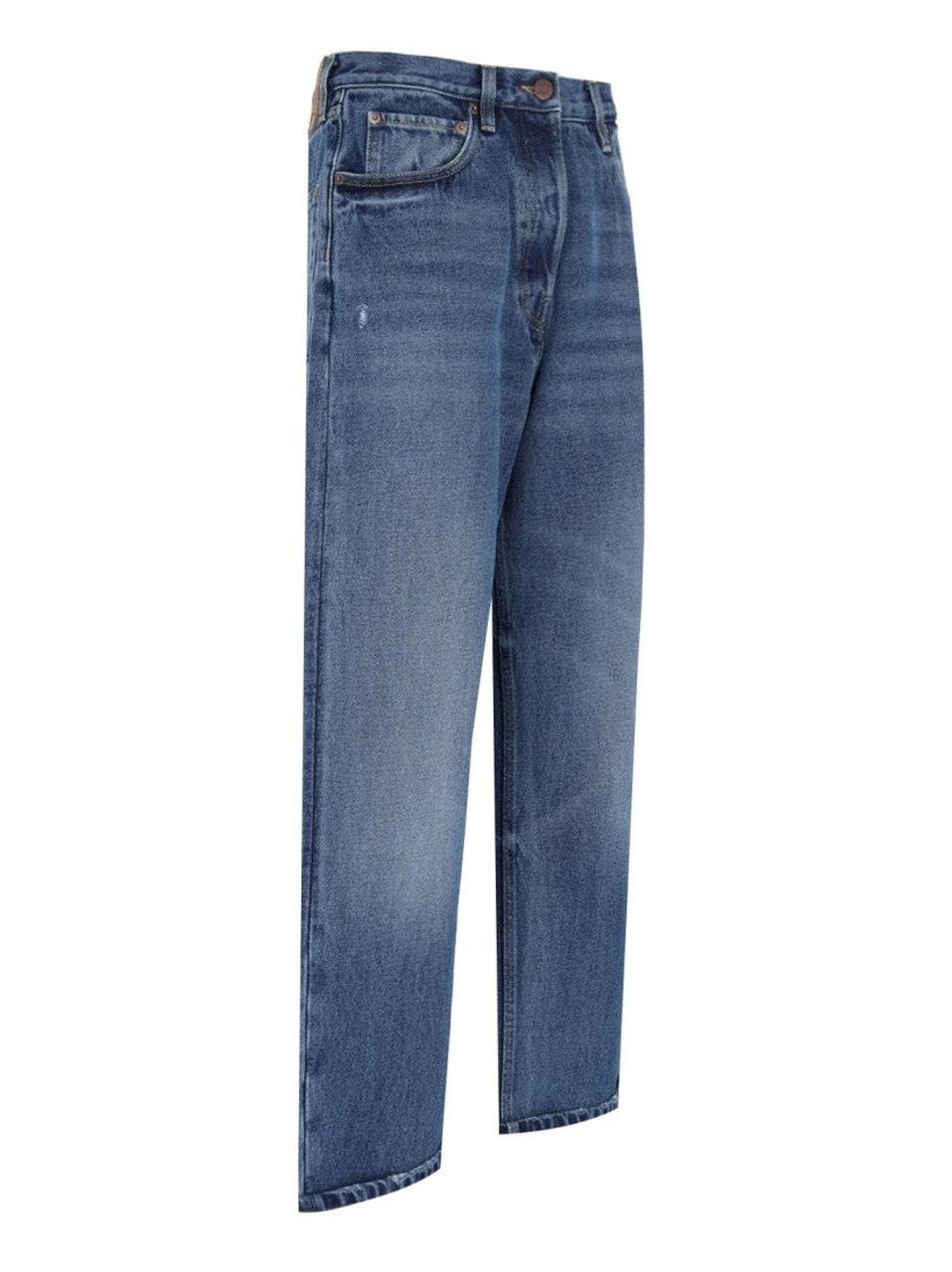 Prada Wide-Leg Jeans – Light Blue Blauw
