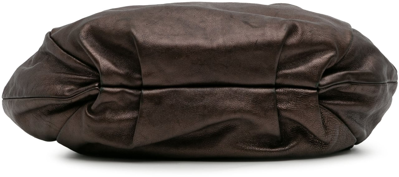 Prada Glace Mordore Hobo Bruin