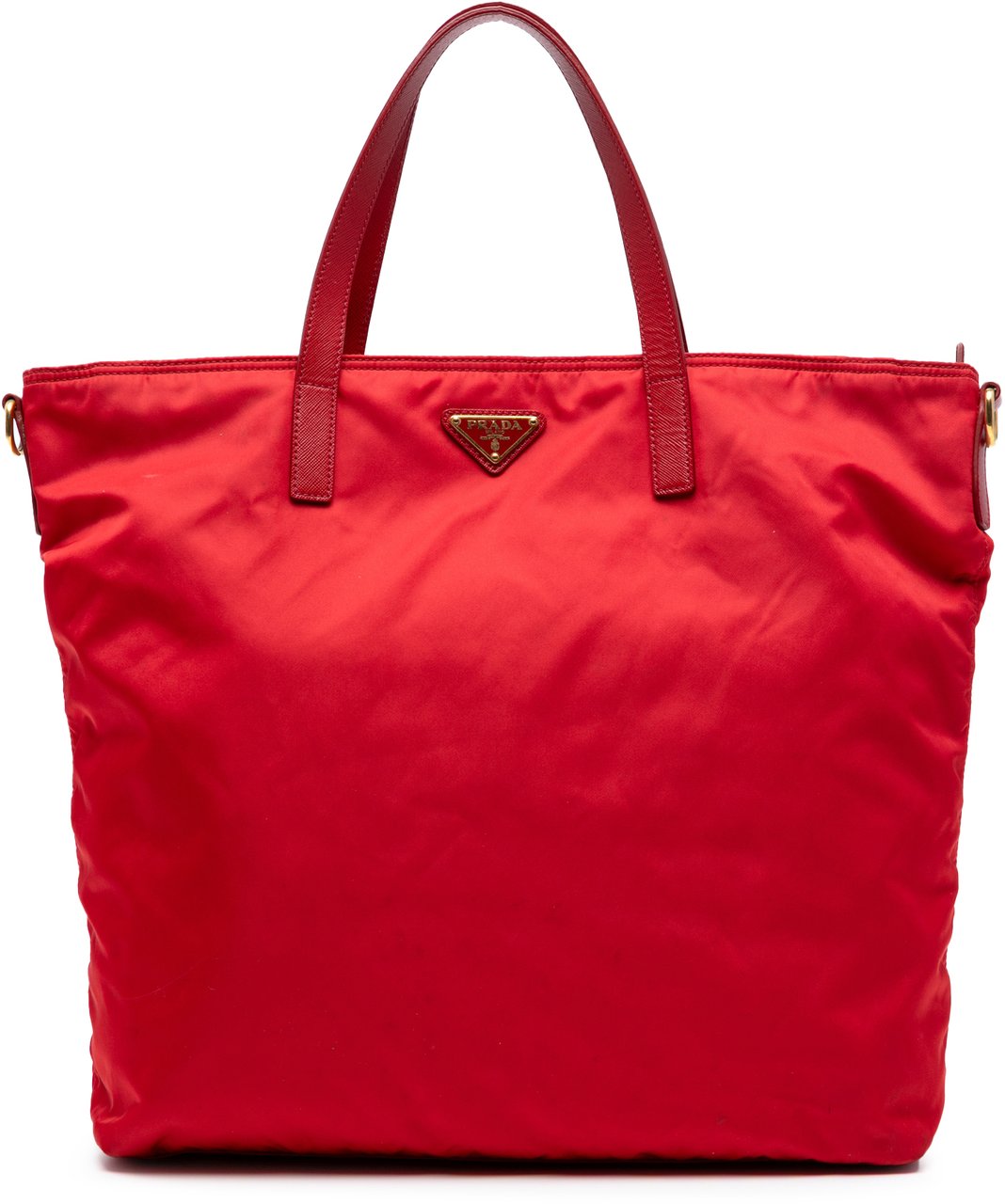 Prada Tessuto Satchel Rood