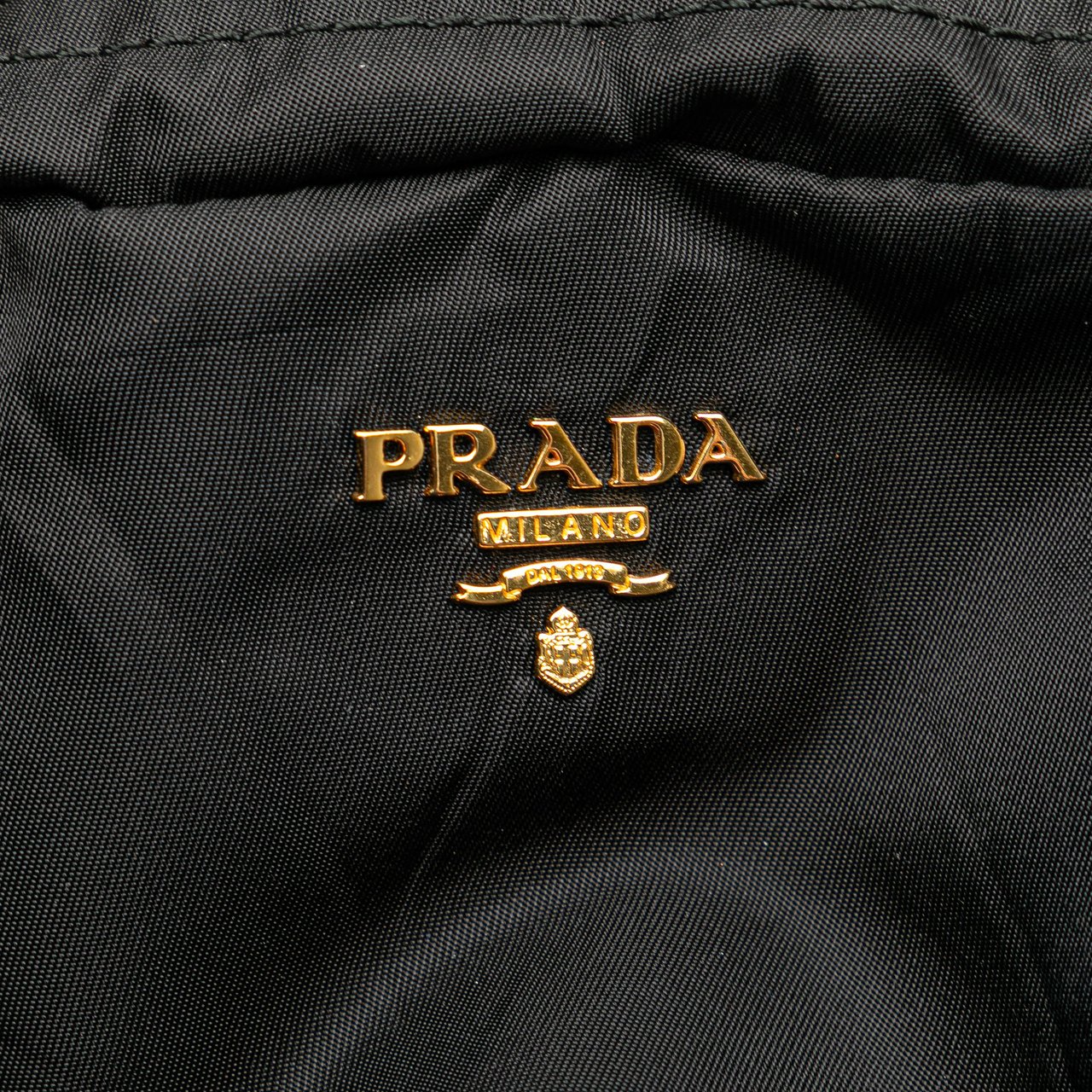 Prada Tessuto Pouch Zwart