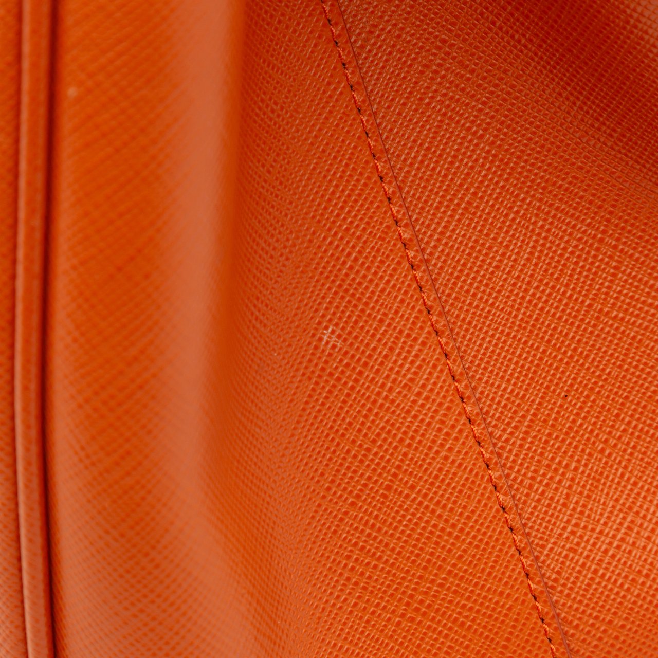 Prada Large Saffiano Lux Galleria Tote Oranje