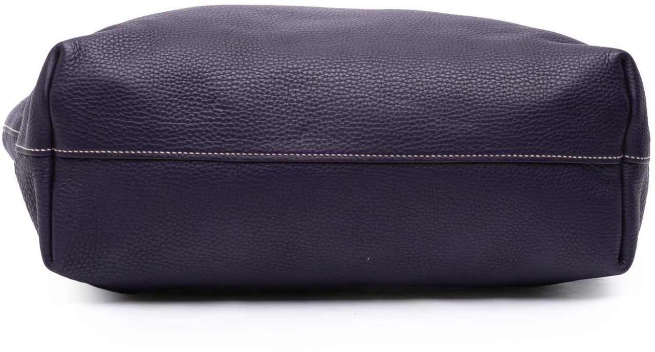 Prada Vitello Daino Open Convertible Tote Paars