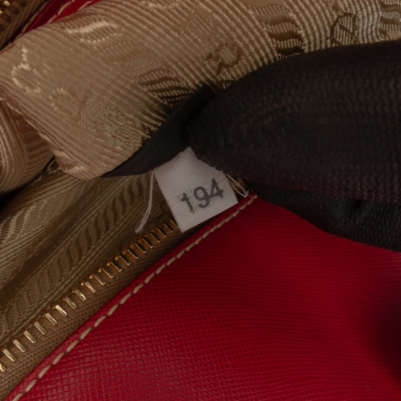 Prada Saffiano Trimmed Canvas Canapa Logo Satchel Bruin