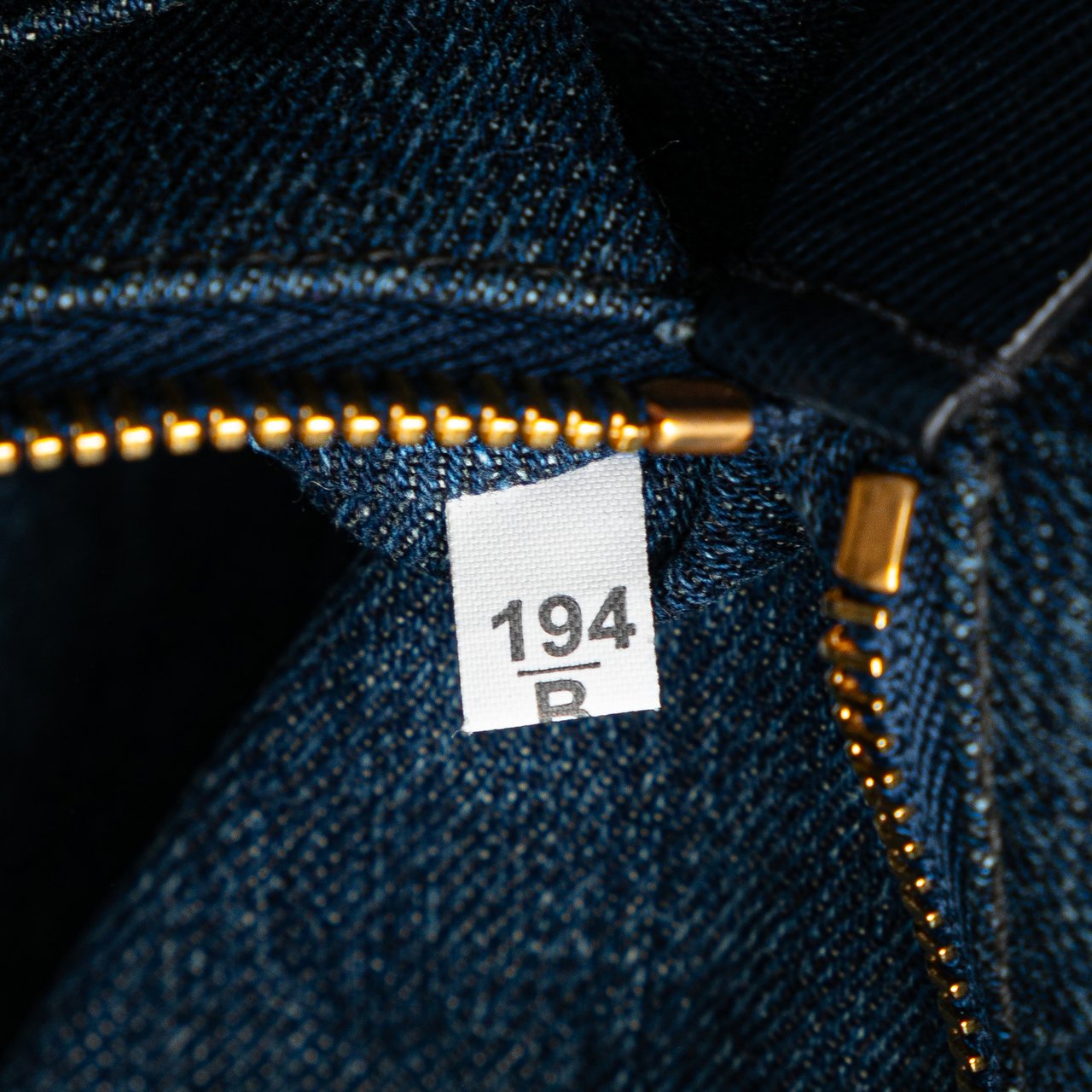 Prada Denim Canapa Logo Satchel Blauw