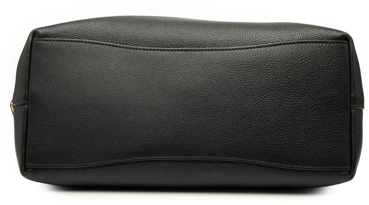 Prada Vitello Phenix Logo Tote Zwart