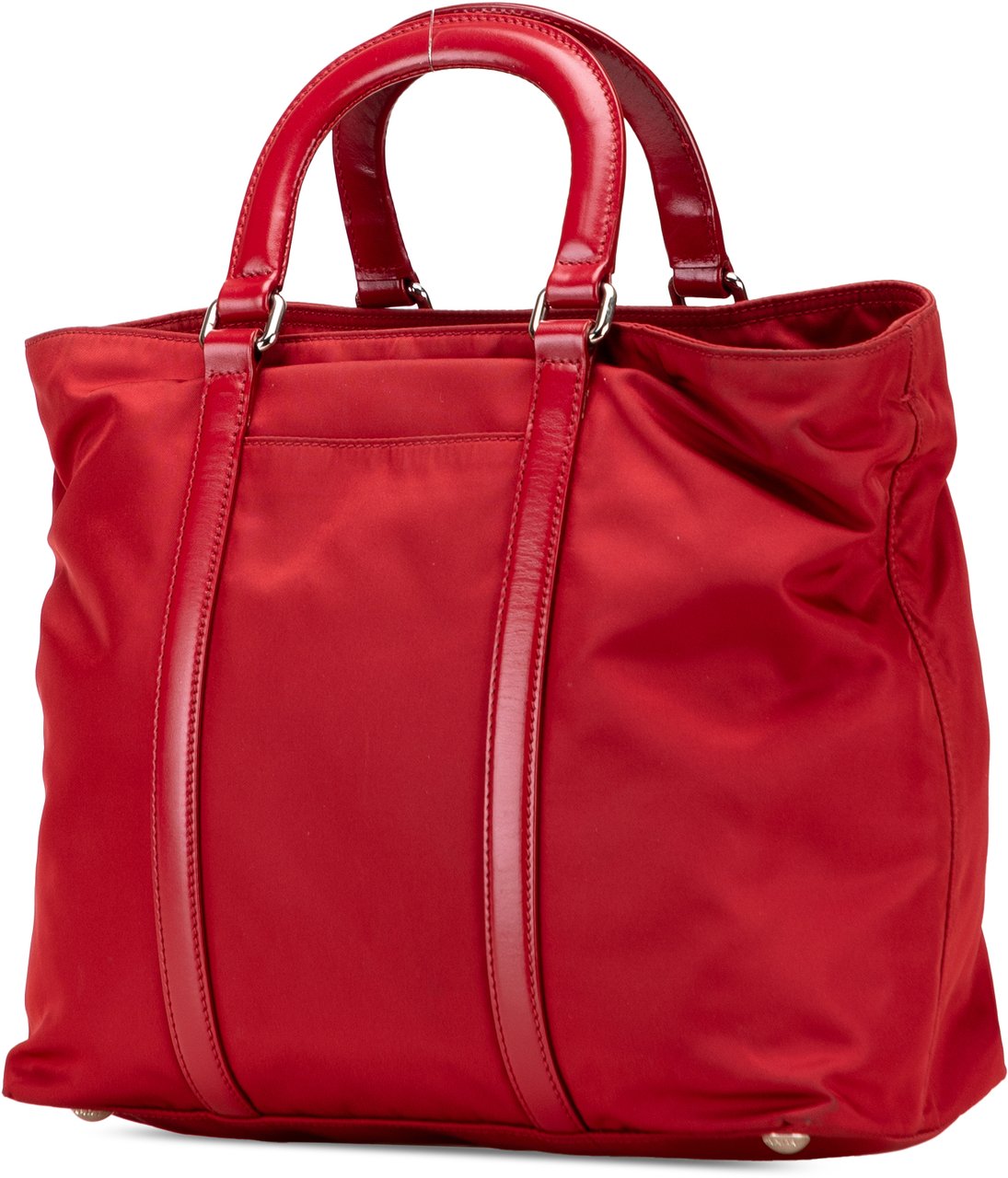 Prada Tessuto Satchel Rood