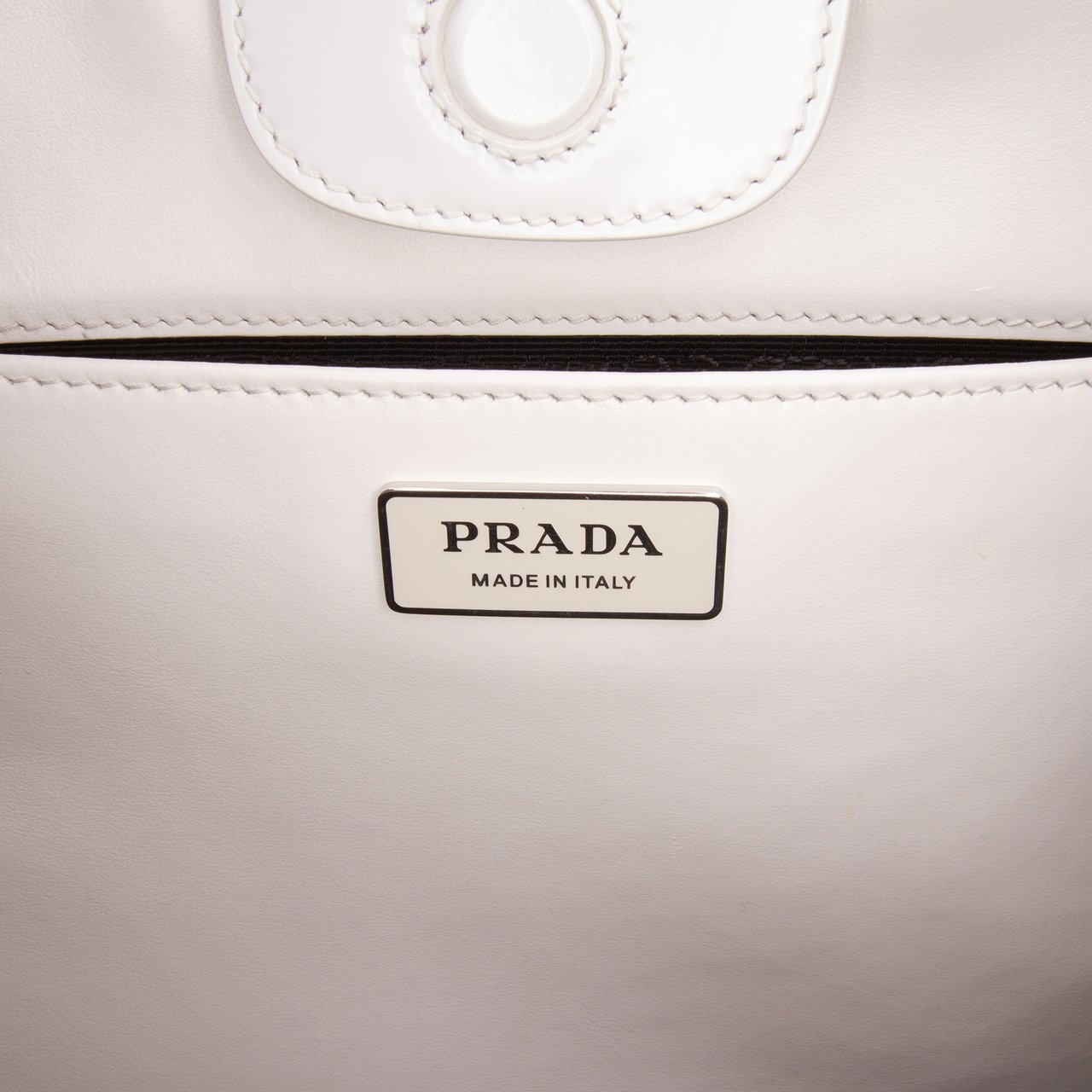 Prada Maxi Spazzolato Cleo Crossbody Wit